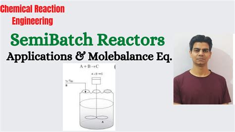 Semi Batch Reactor Application Mole Balance Equations YouTube