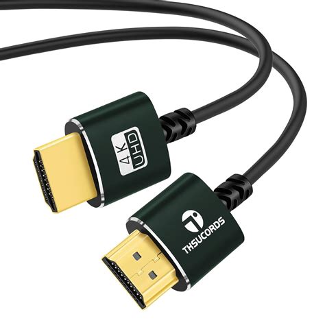 Thsucords Schlankes Hdmi Kabel M Ultraweiches Und D Nnes Hdmi Auf