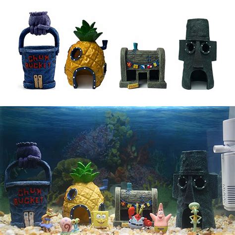 Spongebob Fish Tank Ornaments