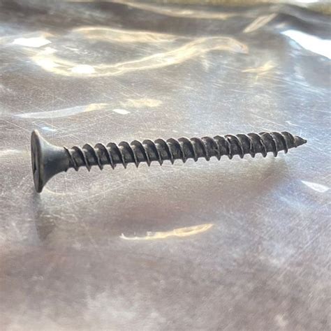 Black Polished Gypsum Board Screw Size 8 Mm At Rs 65 Piece In