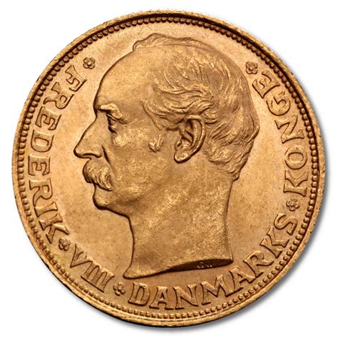 Kroner Frederik Viii D Nemark Gold Baltic Edelmetalle