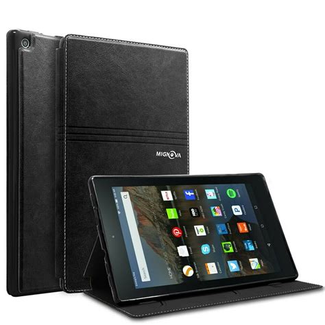 Case for Amazon Fire HD 8 Tablet ,Mignova PU Leather Folio Smart Cover ...