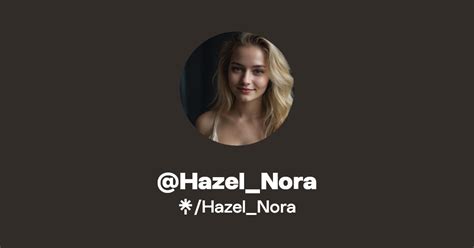 Hazelnora Twitter Instagram Linktree