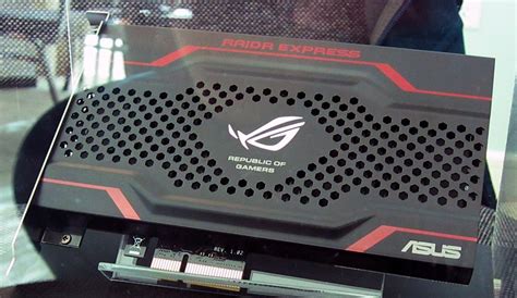 Ces2013 Asus Muestra Sus Ssd Rog Raidr Express Pci Express