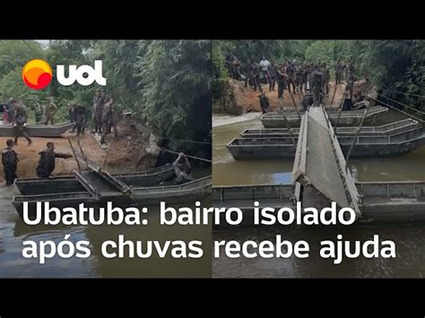 Governo De Sp Anuncia Ajuda Humanit Ria A Ubatuba Ap S Chuvas