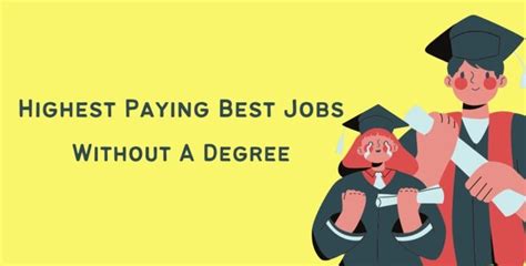 What Are High Paying Best Jobs Without A Degree