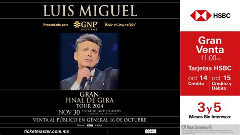 Luis Miguel Cerrar Su Gira En El Estadio Gnp Seguros Digger Mx