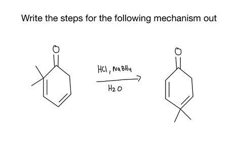 Solved Draw A Detailed Mechanism Curved Arrow Formalism