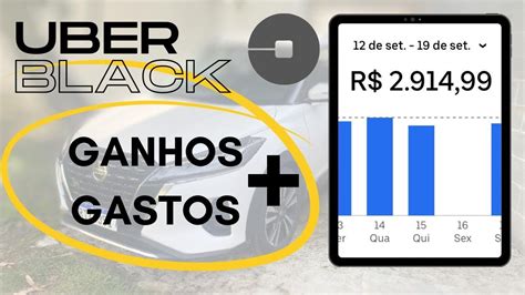 Como Foi O Final De Semana No Uber Black Ganhos Gastos Consumo E