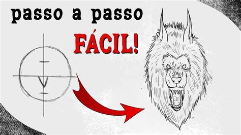 Como Desenhar Lobisomem - Como Desenhar Um Lobisomem Facil