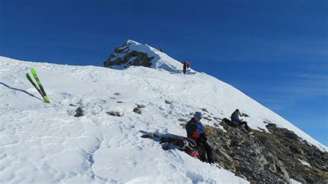 Oserot Monte Anticima Ovest Da Bersezio Sci Alpinismo Pellata A