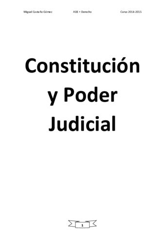 Constituci N Y Poder Judicial Pdf