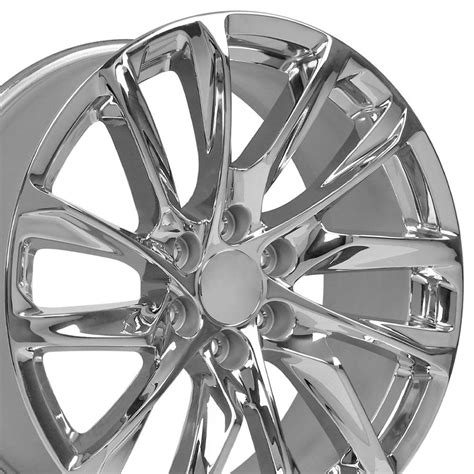 22 Inch Chrome Rims Fit Cadillac Escalade Ca90 22x9 Replica Wheels