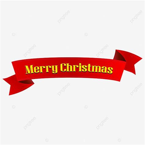 Merry Christmas Banner Clipart Transparent PNG Hd, Merry Christmas ...