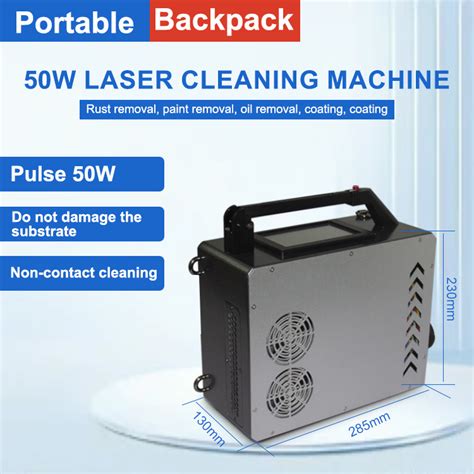 Rust Removal Machine Pulse Laser Cleaner Laser 100W 50W Metal Rust