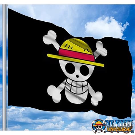 One Piece Luffy Straw Hat Pirates Flag X Cm One Piece Universe