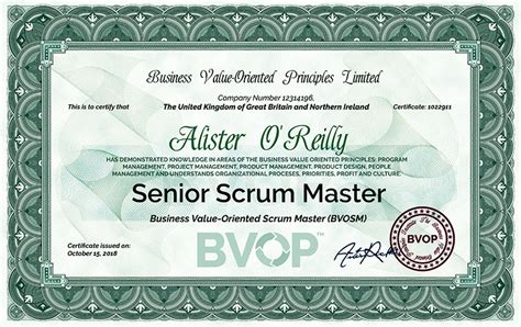 Professional Scrum Master Certification Online