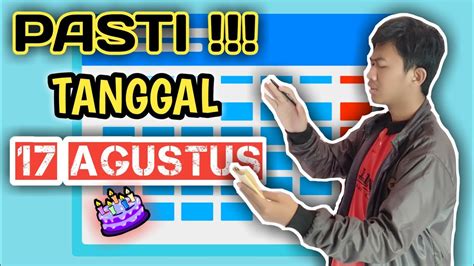 Trik Sulap Menebak Tanggal Lahir Mudah Banget Youtube