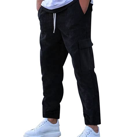 Weaiximiung Mens Cargo Pants Slim Fit Stretch Mens Vintage Cargo