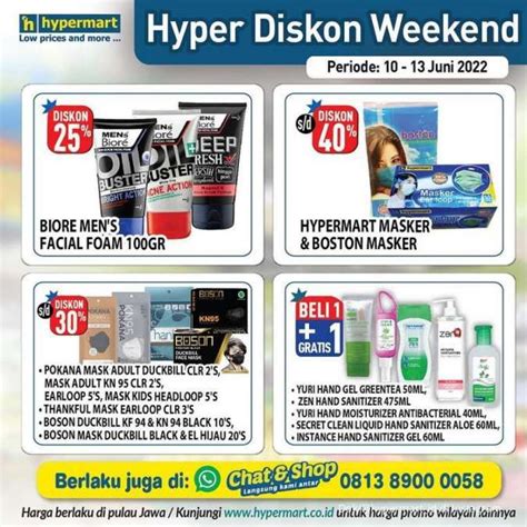 Promo Jsm Hypermart Berlaku Juni Harga Hemat Di Hyper