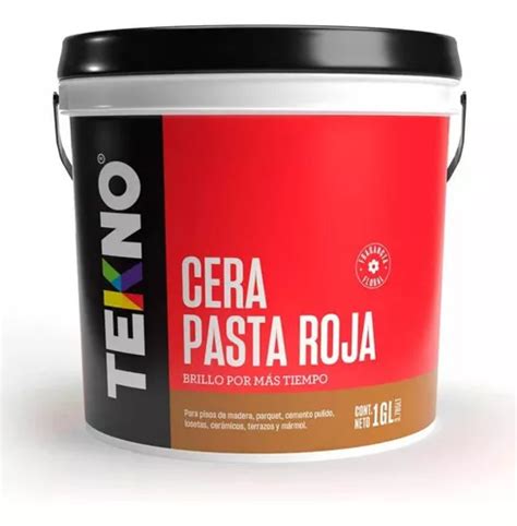 Cera En Pasta Para Piso Madera Parquet Galon Tekno Cuotas Sin