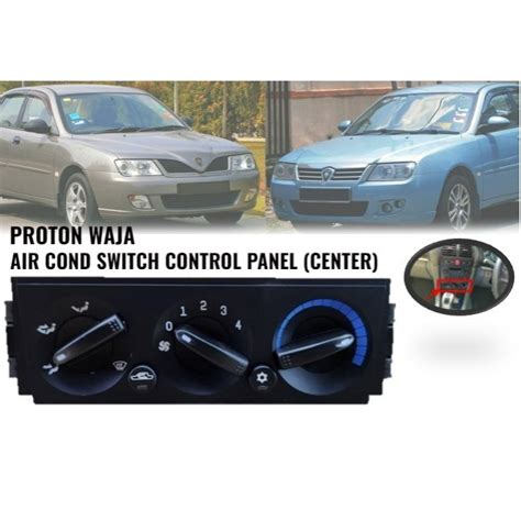 Proton Waja Center Air Cond Switch Control Panel Original Suis Aircond