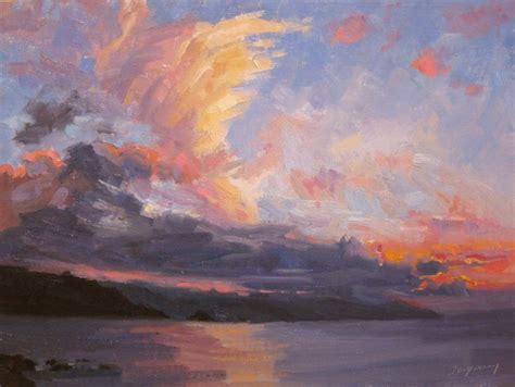 painted sunset clouds - Google Search | Sky painting, Painting, Cloud ...