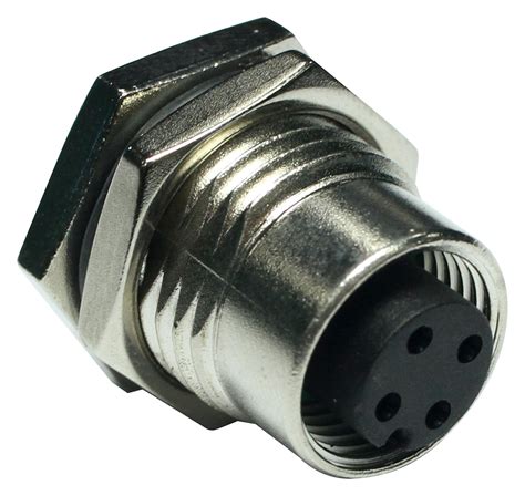 M12a 04pffs Sf8001 Amphenol Ltw Sensor Connector 4 Pole M12 Farnell Uk