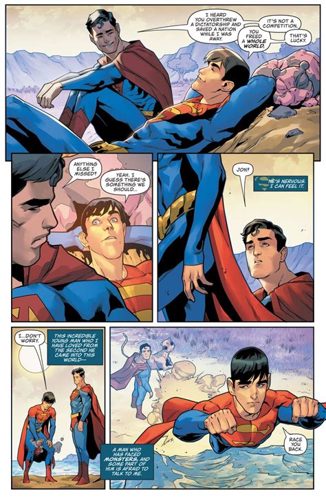 Superman Son Of Kal El 17 Preview The Aspiring Kryptonian Superman Superfan Superman