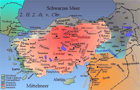 TITUS Didactica Languages In Anatolia Map