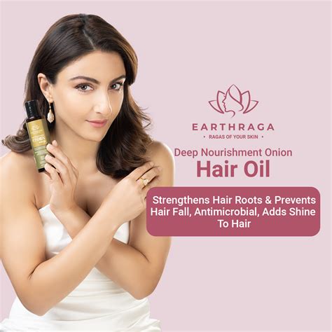 Organic Hair Oil For Men And Women Online In India Earthraga