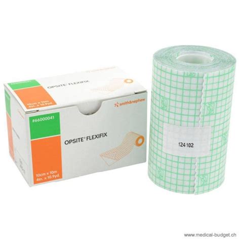 Opsite Flexifix Film adhésif transparent 10cmx1m p à 6 rlx Opsite