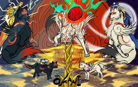 Okami Chibiterasu Wallpaper