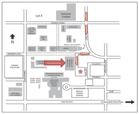 Loma Linda Campus Map - Six Flags Magic Mountain Map