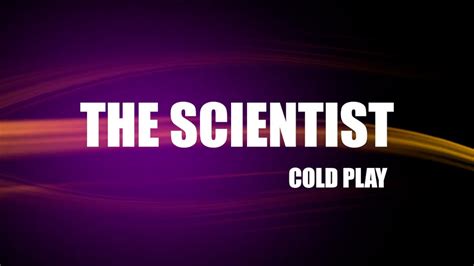 Coldplay The Scientist Karaoke Youtube