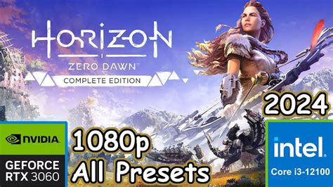 Horizon Zero Dawn 1080p All Presets On RTX 3060 12GB YouTube