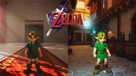 The Legend Of Zelda Ocarina Of Time Recibe Un Remake Jugable En Unreal