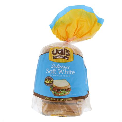 新作商品 Udis Gluten Free Delicious Soft White Sandwich Bread Sliced 12