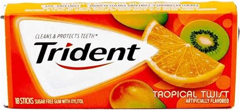 Trident Orange Gum