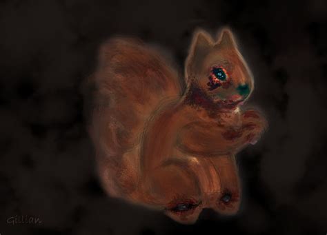 Zombie Squirrel by LovesLostWords on DeviantArt