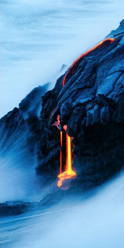 Volcano Lava Kilauea Hawaii Beautiful Locations Nature Hawaii