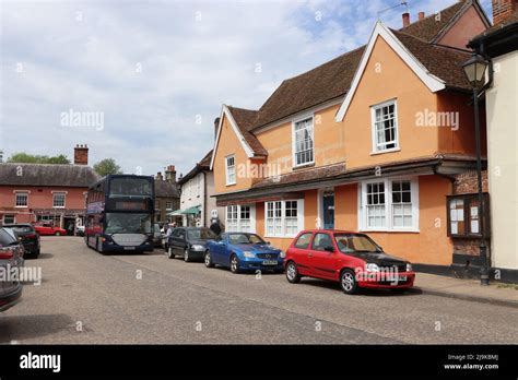 Broad Street, Boxford, Suffolk, UK Stock Photo - Alamy