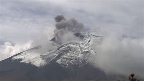 ⚠️ Popocatépetl Intensa Actividad Del Popo Envivo En Exclusiva ⚠