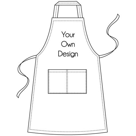 Printable Chef Apron Pattern