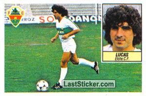 Sticker 64 Lucas Colecciones ESTE Spanish Liga 1984 1985