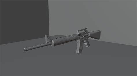 3D M16A3 Assault Rifle - TurboSquid 2223751