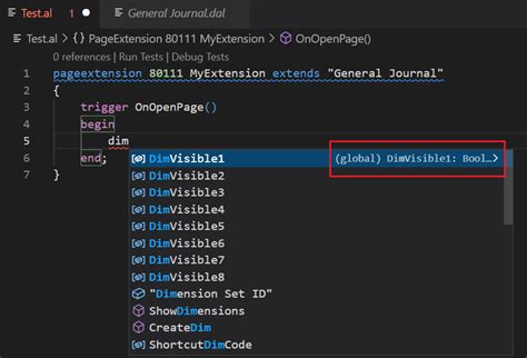 Dynamics Business Central Can We Access Global Variables From Page