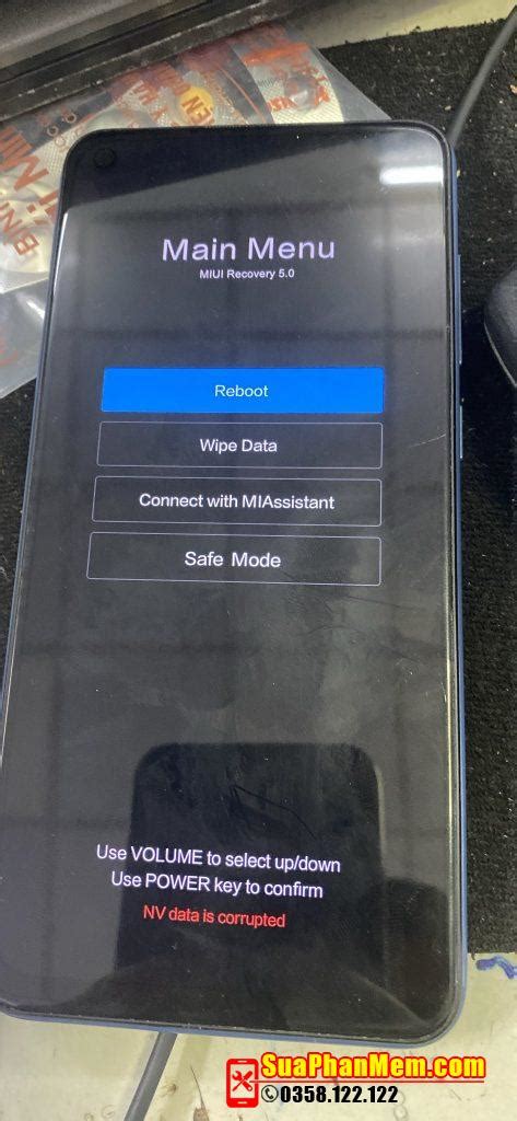 Redmi Note 9 NV Data Is Corrupted Xiaomi Merlin Repair Imei