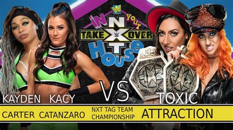 Wwe 2k22 Ps5 Toxic Attraction Vs Kacy Catanzaro And Kayden Carter