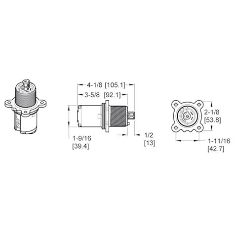 Pfister 9740420 Pressure Balanced Valve Cartridge Sub Assembly Smoke